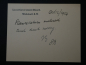 Preview: Autograph John Elliot Burns (1858-1943) - Britischer Politiker - Umschlag + Karte mit Unterschrift, Anschreiben an Burns