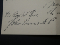 Preview: Autograph John Elliot Burns (1858-1943) - Britischer Politiker - Umschlag + Karte mit Unterschrift, Anschreiben an Burns