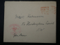 Preview: Autograph John Elliot Burns (1858-1943) - Britischer Politiker - Umschlag + Karte mit Unterschrift, Anschreiben an Burns