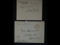 Preview: Autograph - John Bruns. Englischer Politiker, Karte mit Umschlag von 1911 an eine Miss Karmann