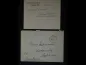 Preview: Autograph - John Bruns. Englischer Politiker, Karte mit Umschlag von 1911 an eine Miss Karmann