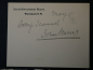 Preview: Autograph - John Bruns. Englischer Politiker, Karte mit Umschlag von 1911 an eine Miss Karmann