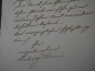 Preview: Autograph - Friedrich Graf zu Limburg-Stirum, deutscher Diplomat, Politiker und Staatssekretär im Auswärtigen Amt des Deutschen Kaiserreichs