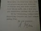 Preview: Autograph – Otto Geßler (1875–1955), one-page letter from 1927, written while serving as Minister of the Reichswehr