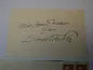 Preview: Autograph - Sven Hedin (1865 -1952) - eigenhändige Grußkarte sowie adressiertes Kuvert an die Sammlerin, 1937
