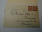 Preview: Autograph – Sven Hedin (1865–1952) – handwritten greeting card and addressed envelope to a female collector, 1937
