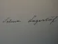 Preview: Autograph - Selma Lagerlöf (1858-1940) - Karte mit eigenhändiger Unterschrift, 1929. Nobelpreis als erste Frau erhalten!!