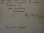 Preview: Autograph – Prince Paribatra Sukhumbandh of Siam (1881–1944) – Letter dictated in German, with a handwritten signature, 1907