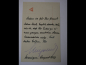 Preview: Autograph - Wilhelm Kronprinz von Preußen (1882 - 1951) - Portraitpostkarte, rückseitig handschriftlicher Text und eigenhändige Unterschrift von 1922