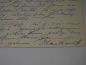 Preview: Autograph - Generaloberst Johannes Blaskowitz (1883 - 1948) - Generaloberst, Ritterkreuzträger mit Eichenlaub und Schwerter