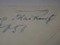 Preview: Autograph - Generaloberst Johannes Blaskowitz (1883 - 1948) - Generaloberst, Ritterkreuzträger mit Eichenlaub und Schwerter