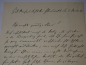 Preview: Autograph - Kolonialbeamter Friedrich von Lindequist (1862 - 1945) - Generalkonsul Deutsch-Südwestafrika