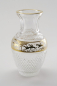 Preview: Erich Honecker Estate. Large Crystal Vase with Fox Hunt Motif. Gold Overlay, Josephinenhütte.