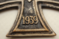 Preview: Ww2 Eisernes Kreuz 2.Klasse 1939 -Schinkelstück, seltene Variante vor 1945 einteilig