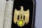 Preview: Golden badge of honor for higher officials and generals in a case 14 Carat