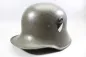 Preview: Original M18 Reichswehr Stahlhelm TJ66 C. Thiel & Söhne – Hpt. Walter – mit 2 Kurt-Walter-Marken