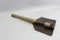 Preview: ww2 US Army folding spade with wooden handle, carrier abbreviation, stamped on the shovel with US,