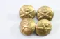 Preview: 4x Original Metal Uniform Buttons, Artillery Uniform Buttons