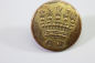 Preview: Original Metall Uniform Knopf, Uniformknopf/ Livreekopf mit Krone