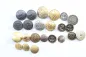 Preview: 23x Livery Uniform Buttons, Metal Uniform Buttons, from an old uniform tailor's shop