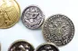 Preview: 23x Livery Uniform Buttons, Metal Uniform Buttons, from an old uniform tailor's shop