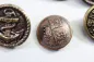 Preview: 23x Livery Uniform Buttons, Metal Uniform Buttons, from an old uniform tailor's shop