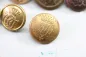 Preview: 23x Livery Uniform Buttons, Metal Uniform Buttons, from an old uniform tailor's shop