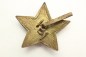 Preview: Russian hat badge "Red Star, large" 2-part version