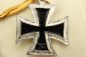 Preview: Frackkette mit 3 Auszeichnungen   Verwundetenabzeichen, Eisernes Kreuz und Luftwaffe in 57 er Ausführung