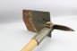 Preview: Very early Bundeswehr folding spade with wooden handle from 1965
