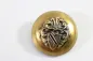Preview: Livree Uniformknopf Knopf aus Metall, Uniform Knopf, original