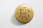 Preview: Livery uniform button, metal button, uniform button, from an old uniform tailor's shop, original piece