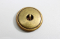 Preview: Livery uniform button, metal button, uniform button, from an old uniform tailor's shop, original piece