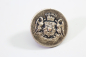 Preview: Livery uniform button, metal button, uniform button, from an old uniform tailor's shop, original piece