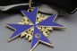 Preview: Sammleranfertigung WW1 Deutsches Kreuz Preußische Militärmedaille POUR LE MERITE Medaille blauer Max