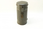 Preview: Wehrmacht gas mask box with manufacturer, name of wearer, unit, WaA and 1936