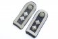 Preview: Wehrmacht Heer pair of shoulder boards for a senior sergeant medic