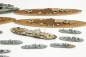 Preview: Kriegsmarine Togo NJL Nachtjagdtleitschiff 27 Schiffsmodelle wie U-Boot, Graf Zeppelin Träger aus Holz Maßstab 1:1000