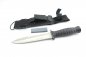 Preview: Taktisches Messer BLACK OPS Tanto Survival Messer mit Messerschärfer