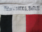 Preview: Large Imperial War Flag of the German Navy, 150 cm x 250 cm, with manufacturer's mark