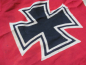 Preview: Large Imperial War Flag of the German Navy, 150 cm x 250 cm, with manufacturer's mark