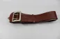 Preview: GDR Leather Belt / Officer's Belt – NVA (East German Army), Brown