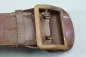 Preview: GDR Leather Belt / Officer's Belt (NVA) – Brown
