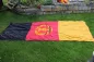 Preview: Originale zeitgenössische DDR Mast Fahne / DDR Fahne Fahne mit Wappen und VEB Kontrollnummer