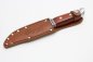 Preview: Herbertz Fahrtenmesser 12cm Klinge mit Lederscheide, neuwertiger Zustand Rostfreier AISI420 Stahl