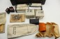 Preview: Ww2 Wehrmacht vehicle first aid kit, bucket, vehicle with orig. Packing slip, instructions, filled