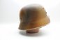 Preview: M42 Stahlhelm Hersteller hKp63 Tarnanstrich Normandie, Filmanfertigung kein Original