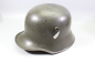 Preview: Original M18 Reichswehr Steel Helmet TJ66 C. Thiel & Söhne – Hpt. Walter – with 2 Kurt-Walter markings