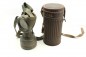 Preview: Ww2 Wehrmacht gas mask box with mask and straps, stamped 1938