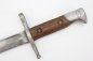 Preview: Bayonet / sidearm manufacturer C R Without scabbard, blade length approx. 30 cm, total length approx. 41 cm Sale from 18J against proof of age